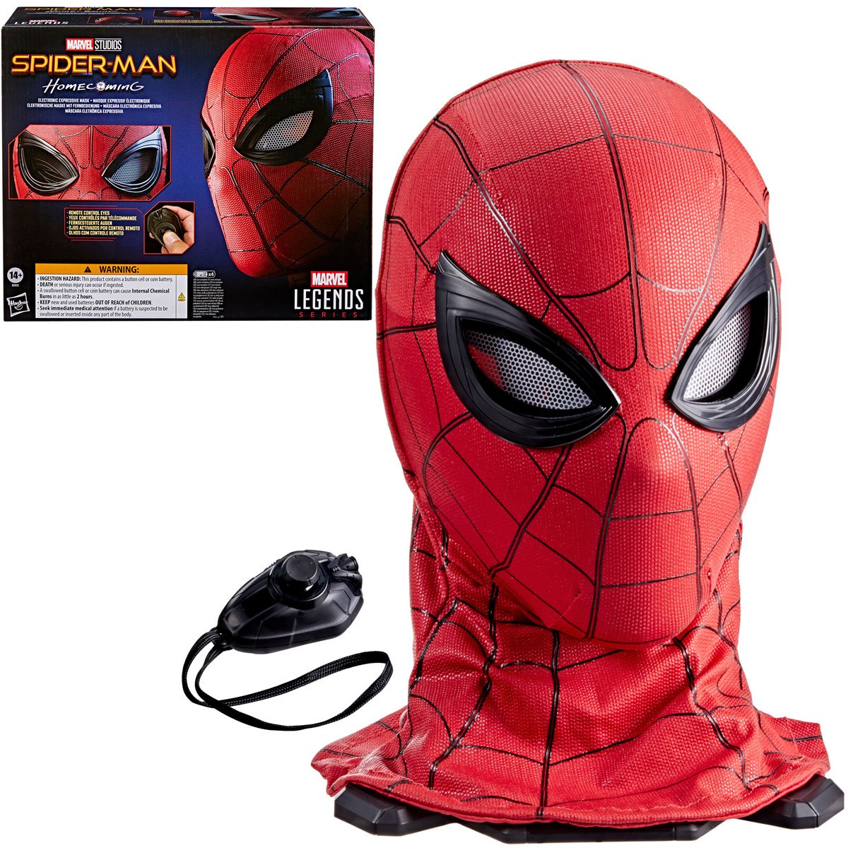 Marvel Legends Series Spider-Man: Homecoming Electronic Expressive Mask