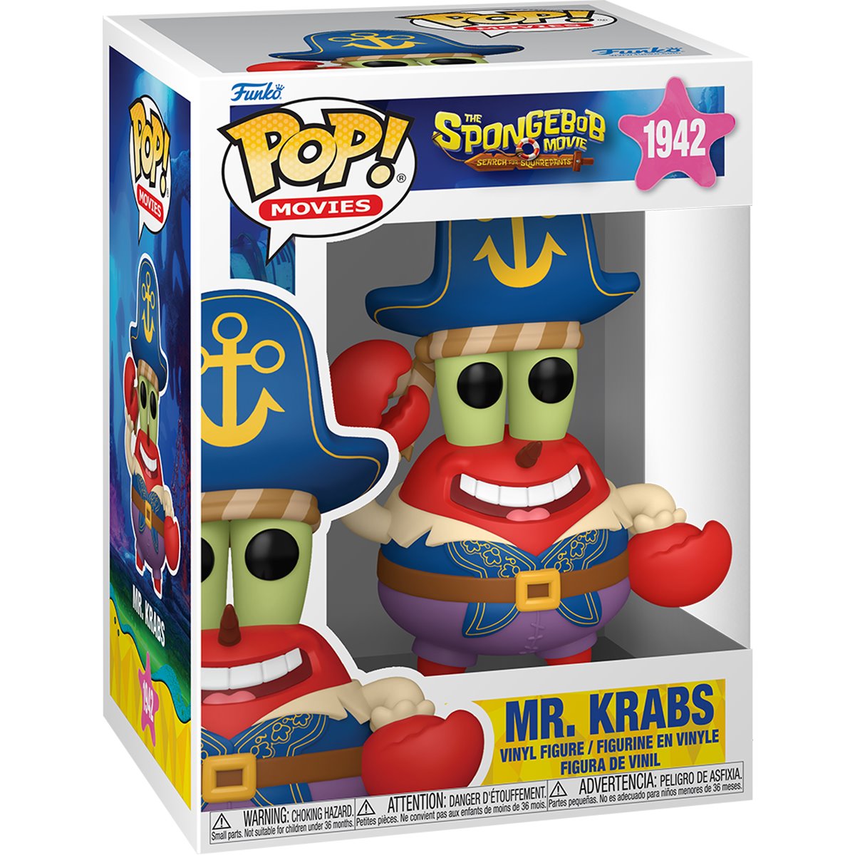 Pop! Movies: The SpongeBob Movie Search for SquarePants Mr. Krabs