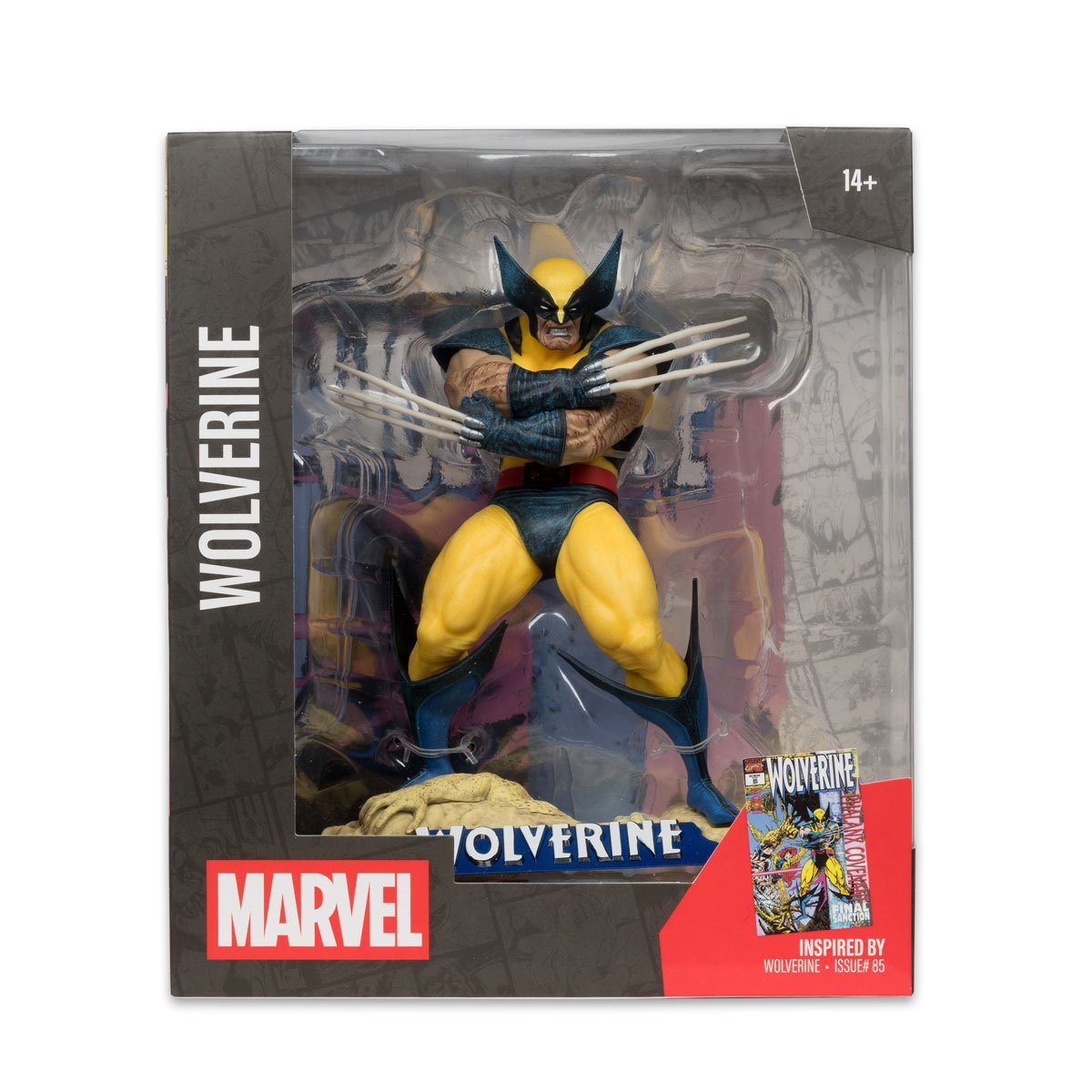 Marvel Wolverine #85 1:10 Scale Posed Figure with Scene