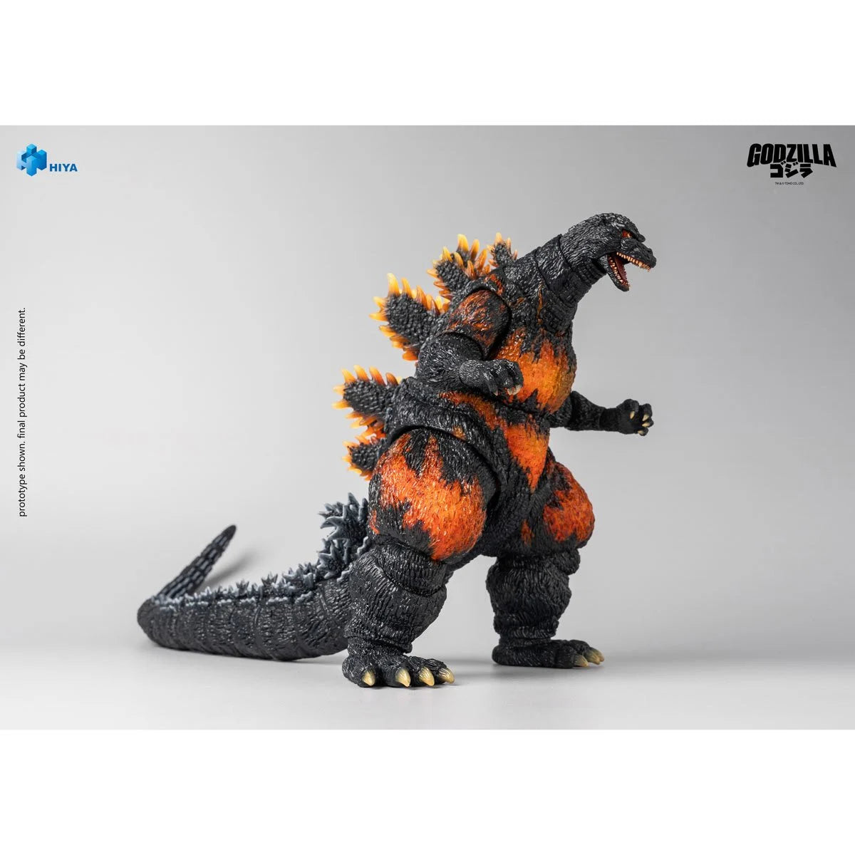 Godzilla vs. Destroyah 1995 Burning Godzilla Exquisite Basic Series None Scale 7-Inch Action Figure