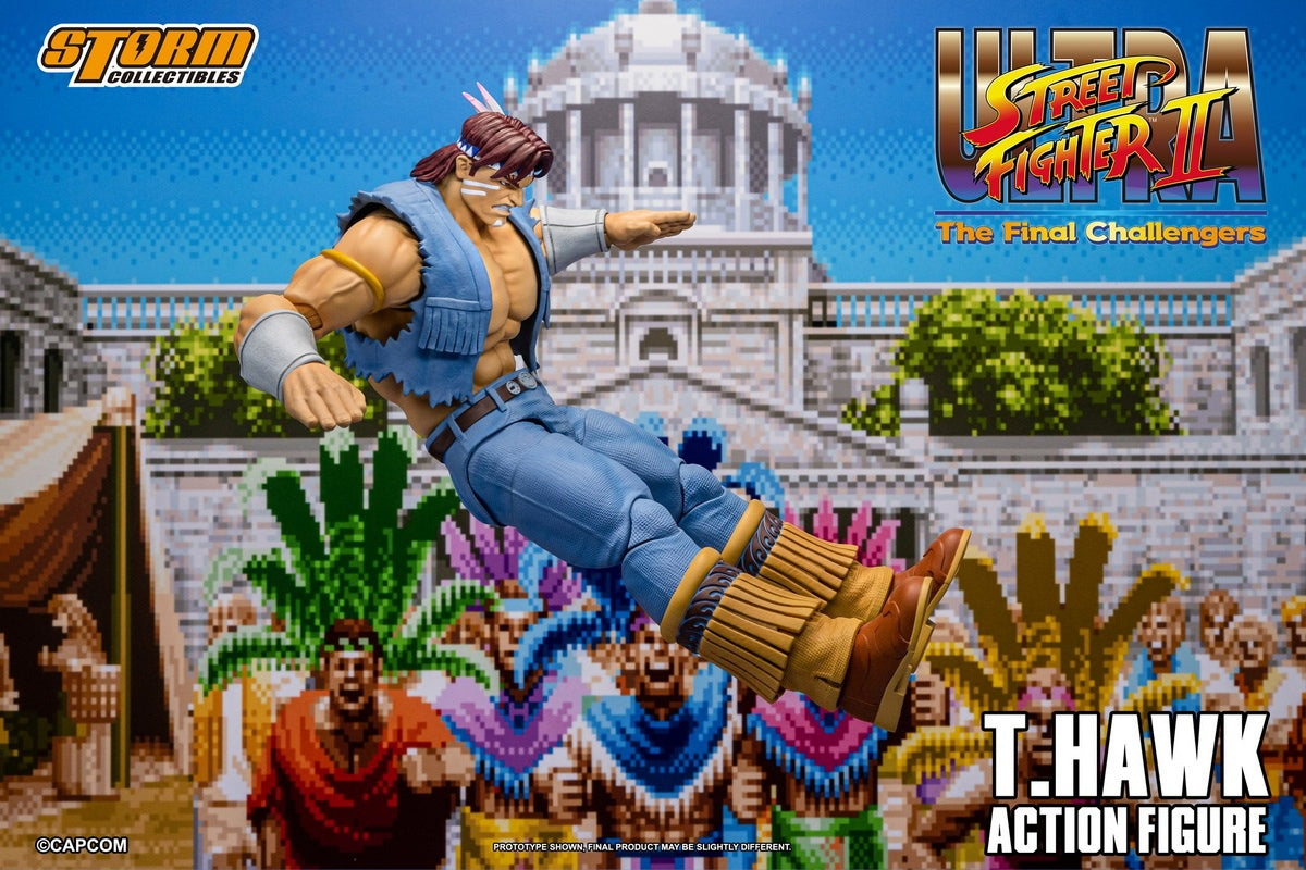 Ultra Street Fighter II: The Final Challengers T. Hawk 1/12 Scale Action Figure