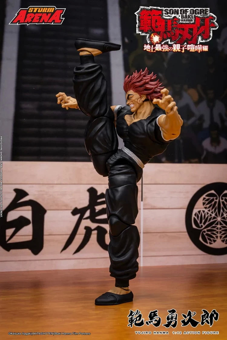 Baki Hanma: Son of Ogre Storm Arena Yujiro Hanma 1/12 Scale Action Figure