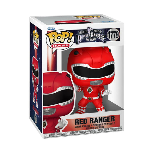 [Pre-Order] Pop! Movies: Mighty Morphin Power Rangers - Red Ranger