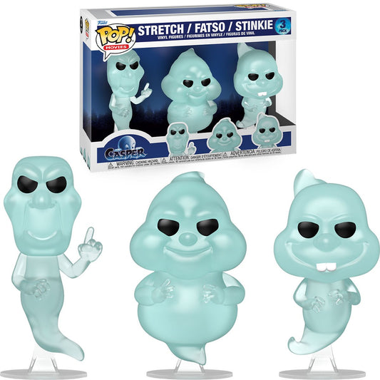 [Pre-Order] Pop! Movies: Casper 30th Anniversary Stretch Fatso Stinkie 3 - Pack