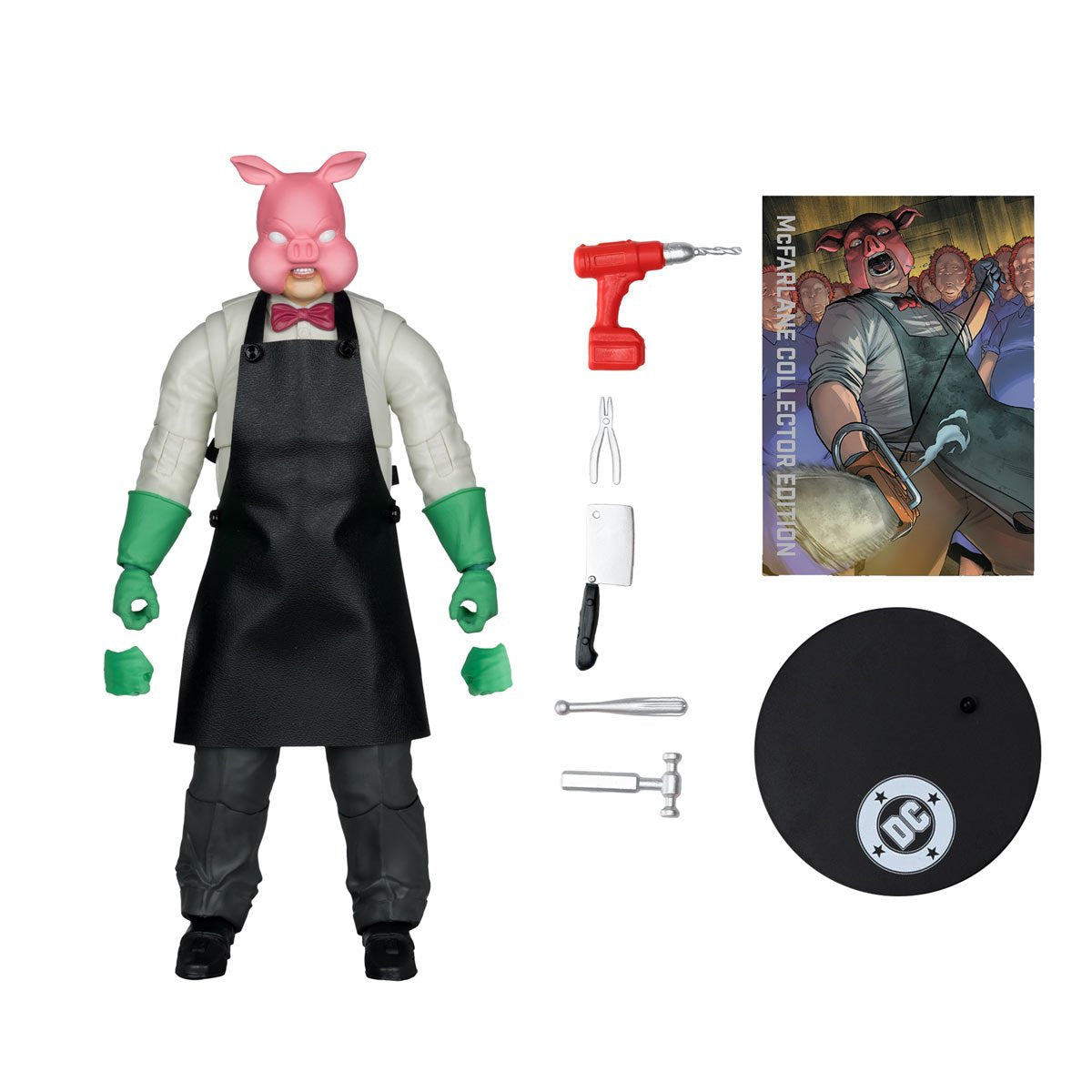 DC McFarlane Collector Edition Wave 13 #52 Professor Pyg Batman 7-Inch Scale Action Figure