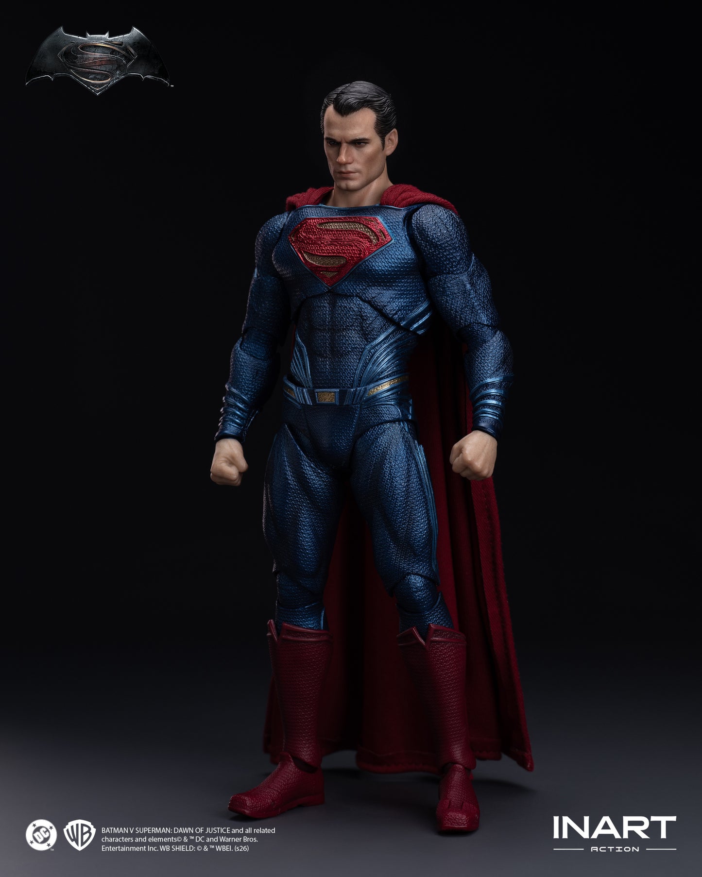 INART Batman v Superman: Dawn of Justice Superman 1/12 Action Figure