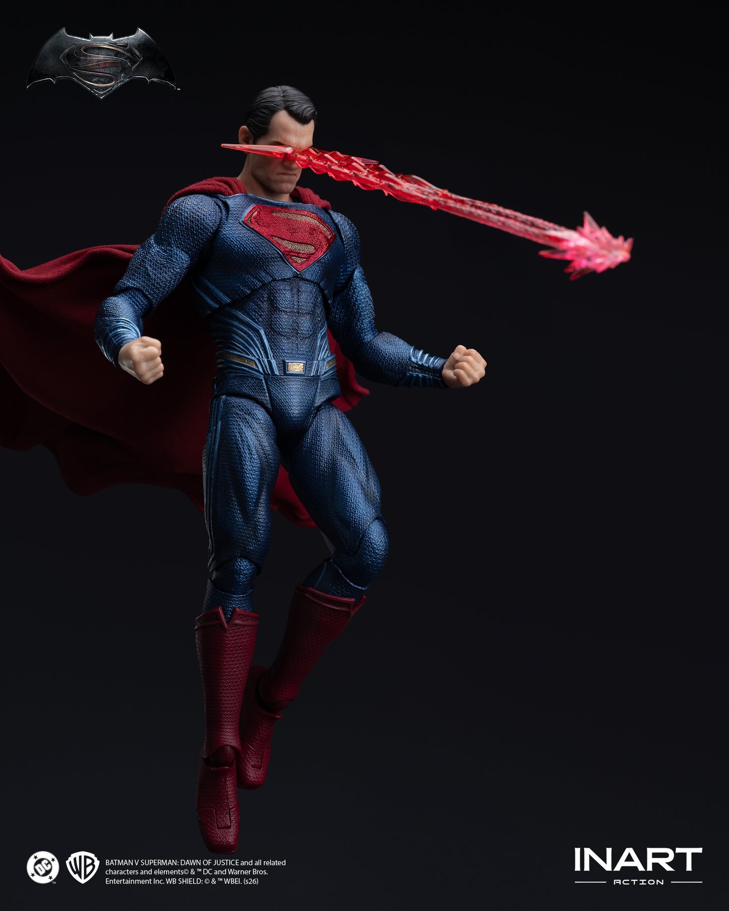 INART Batman v Superman: Dawn of Justice Superman 1/12 Action Figure