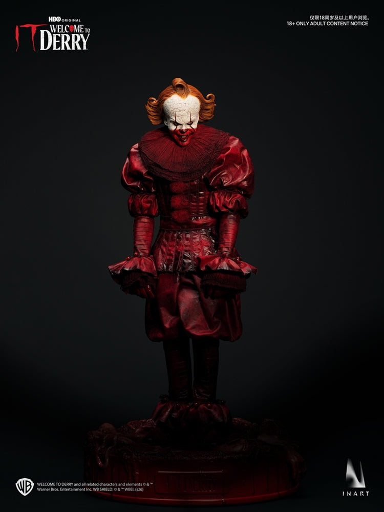 INART IT: Welcome to Derry Season 1 – Pennywise (Bloody Version) 1/6 Collectible Figure