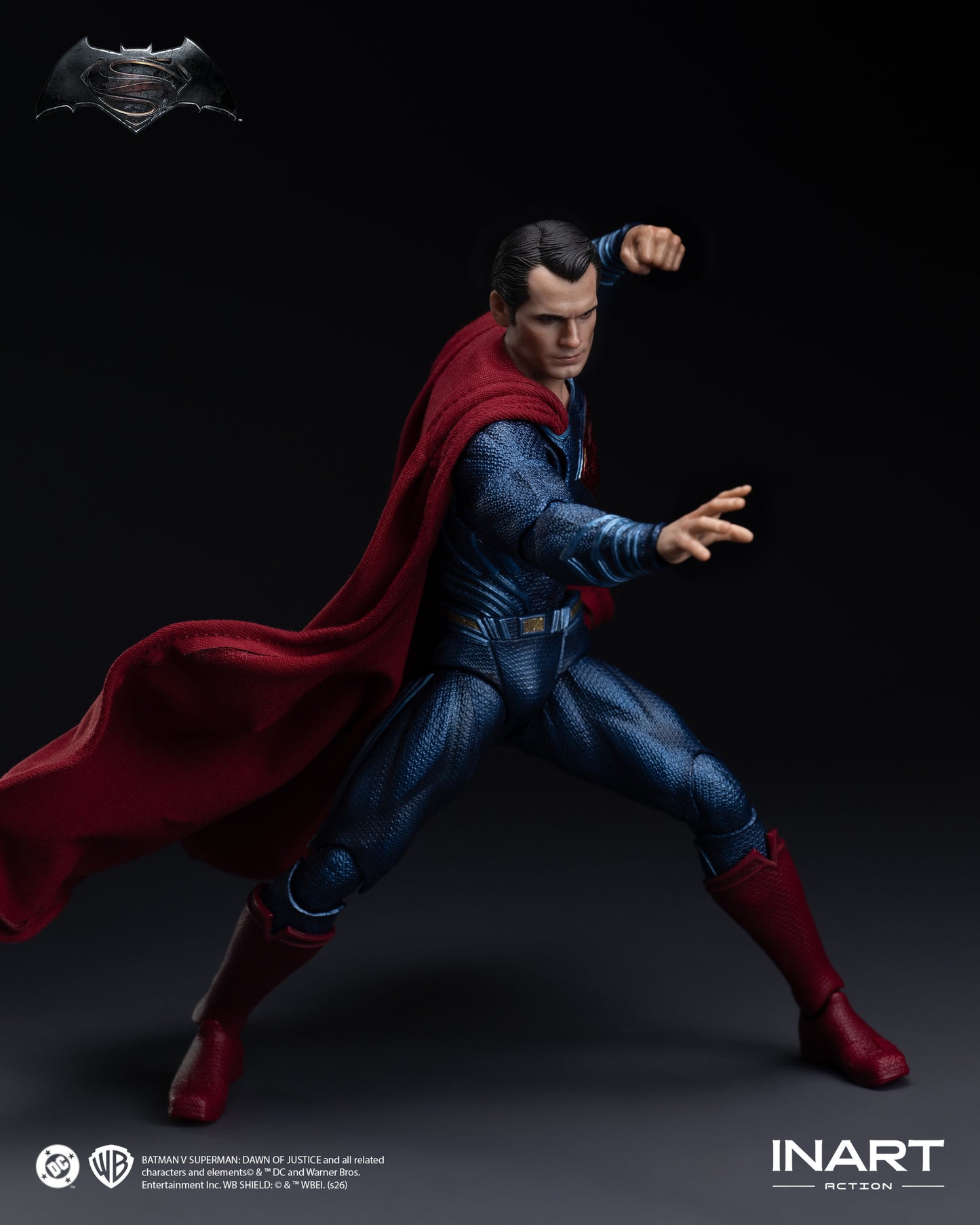 INART Batman v Superman: Dawn of Justice Superman 1/12 Action Figure