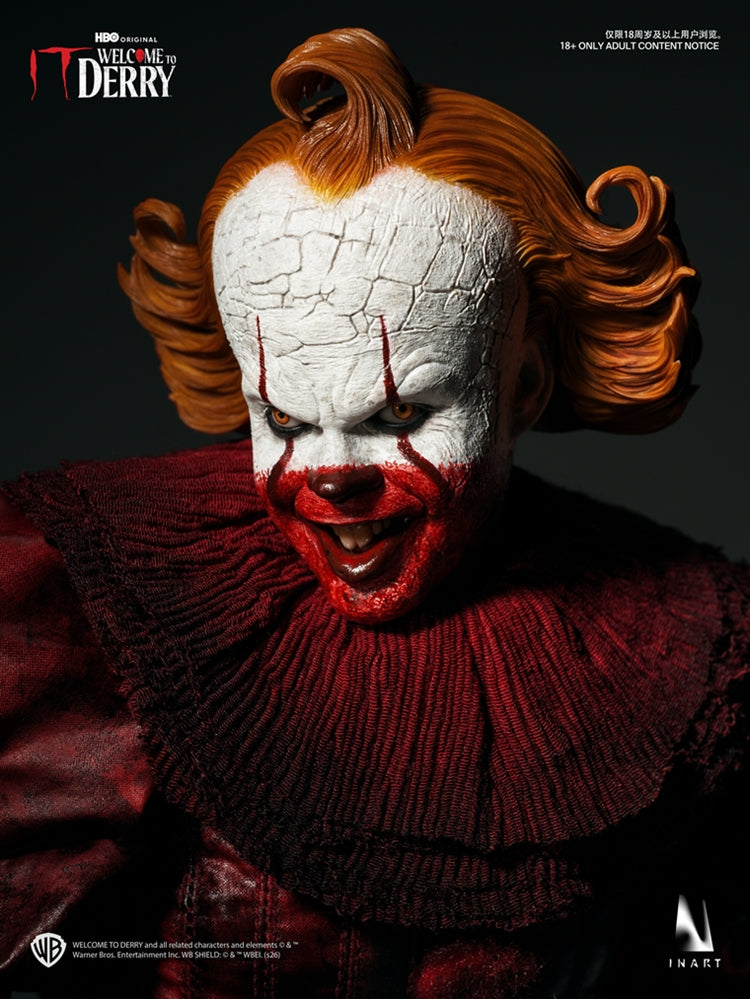 INART IT: Welcome to Derry Season 1 – Pennywise (Bloody Version) 1/6 Collectible Figure