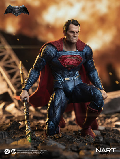 INART Batman v Superman: Dawn of Justice Superman 1/12 Action Figure
