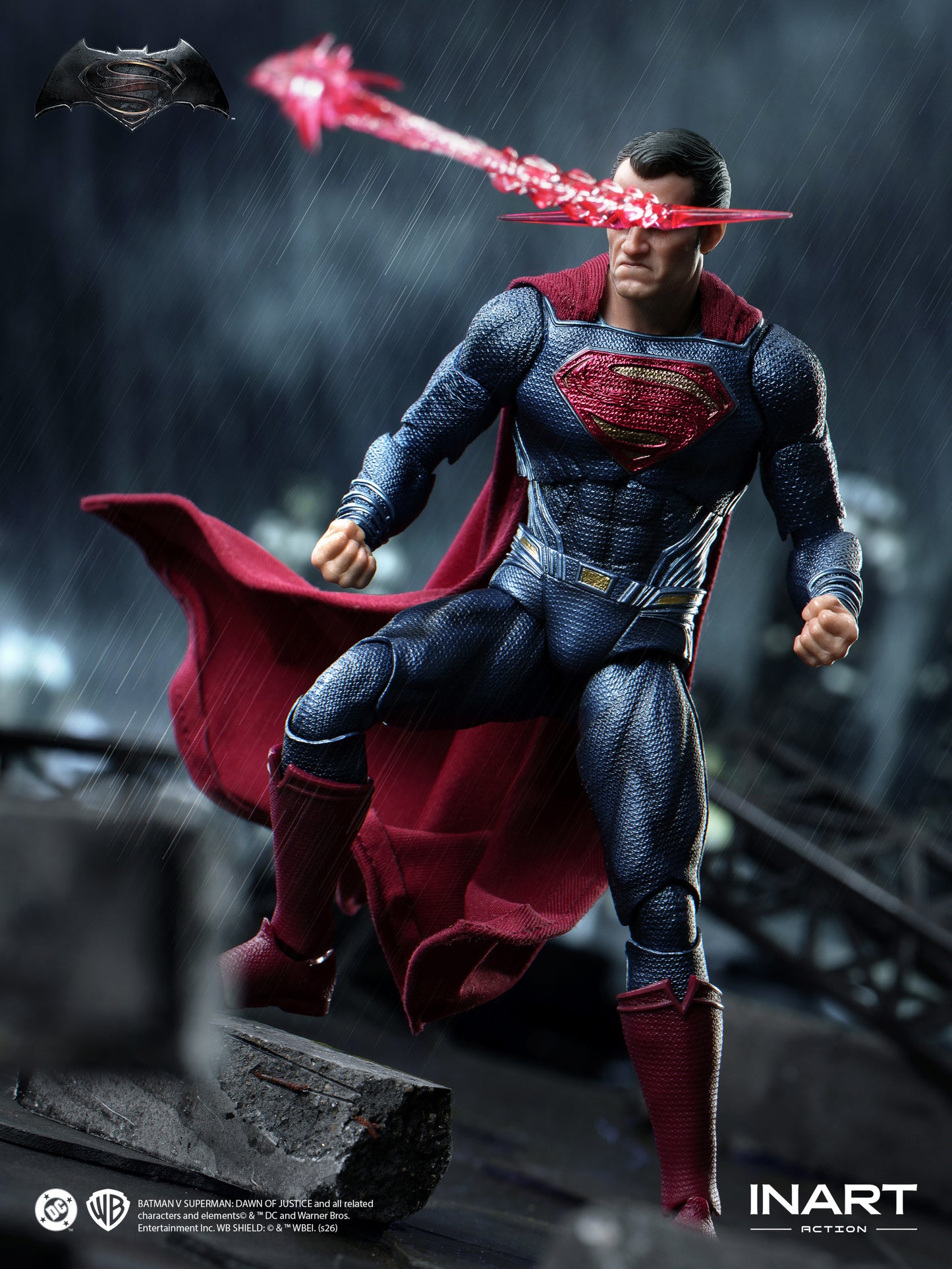 INART Batman v Superman: Dawn of Justice Superman 1/12 Action Figure