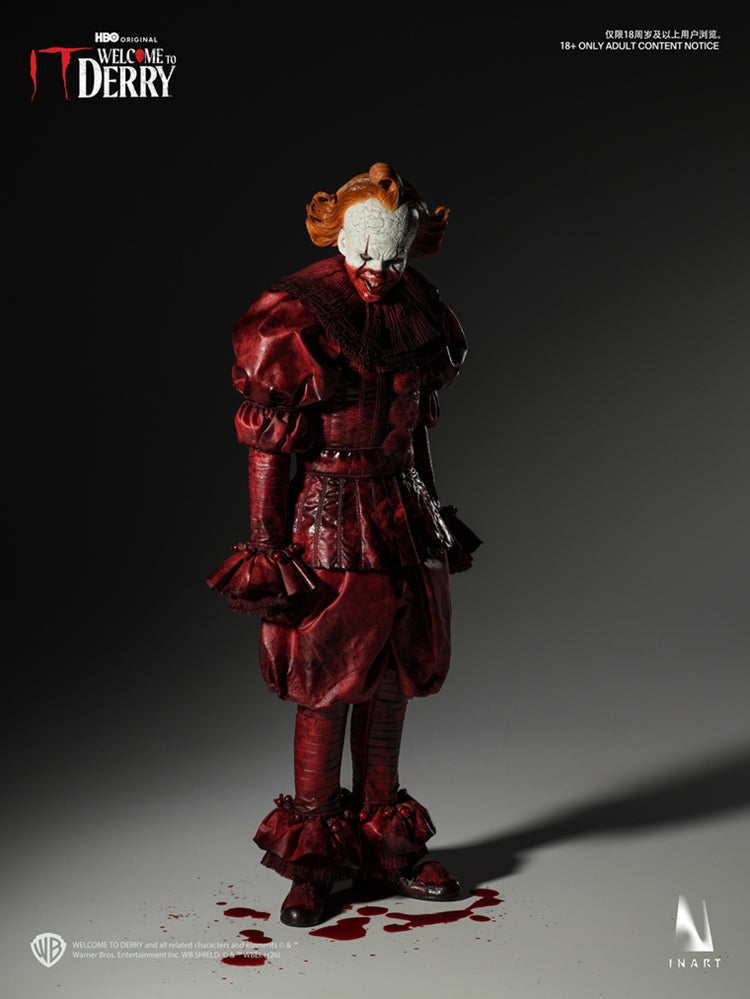 INART IT: Welcome to Derry Season 1 – Pennywise (Bloody Version) 1/6 Collectible Figure
