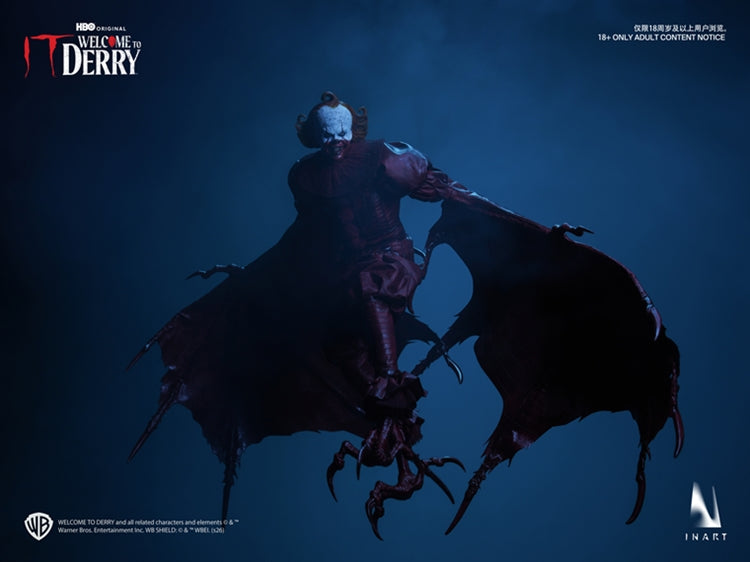 INART IT: Welcome to Derry Season 1 – Pennywise (Bloody Version) 1/6 Collectible Figure