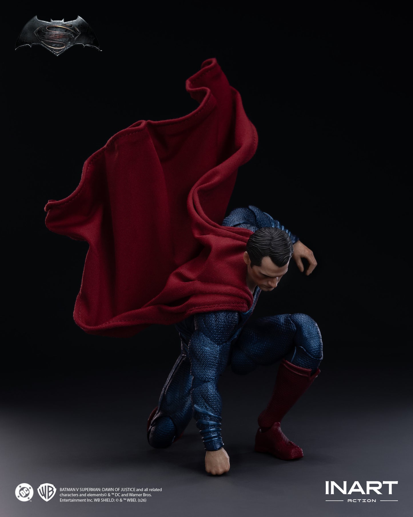 INART Batman v Superman: Dawn of Justice Superman 1/12 Action Figure
