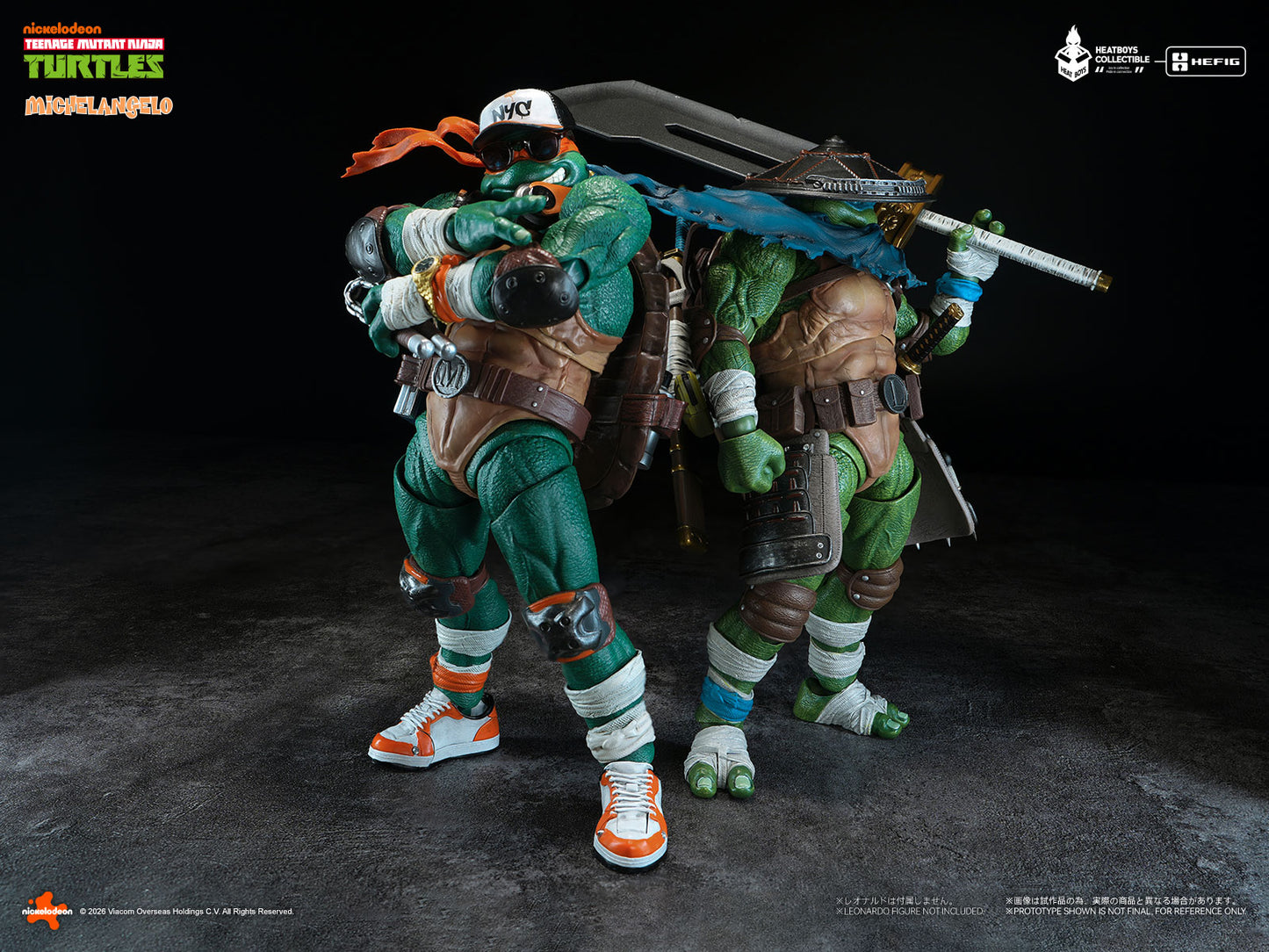 Teenage Mutant Ninja Turtles HB0105 Deluxe Ver. Michelangelo Action Figure