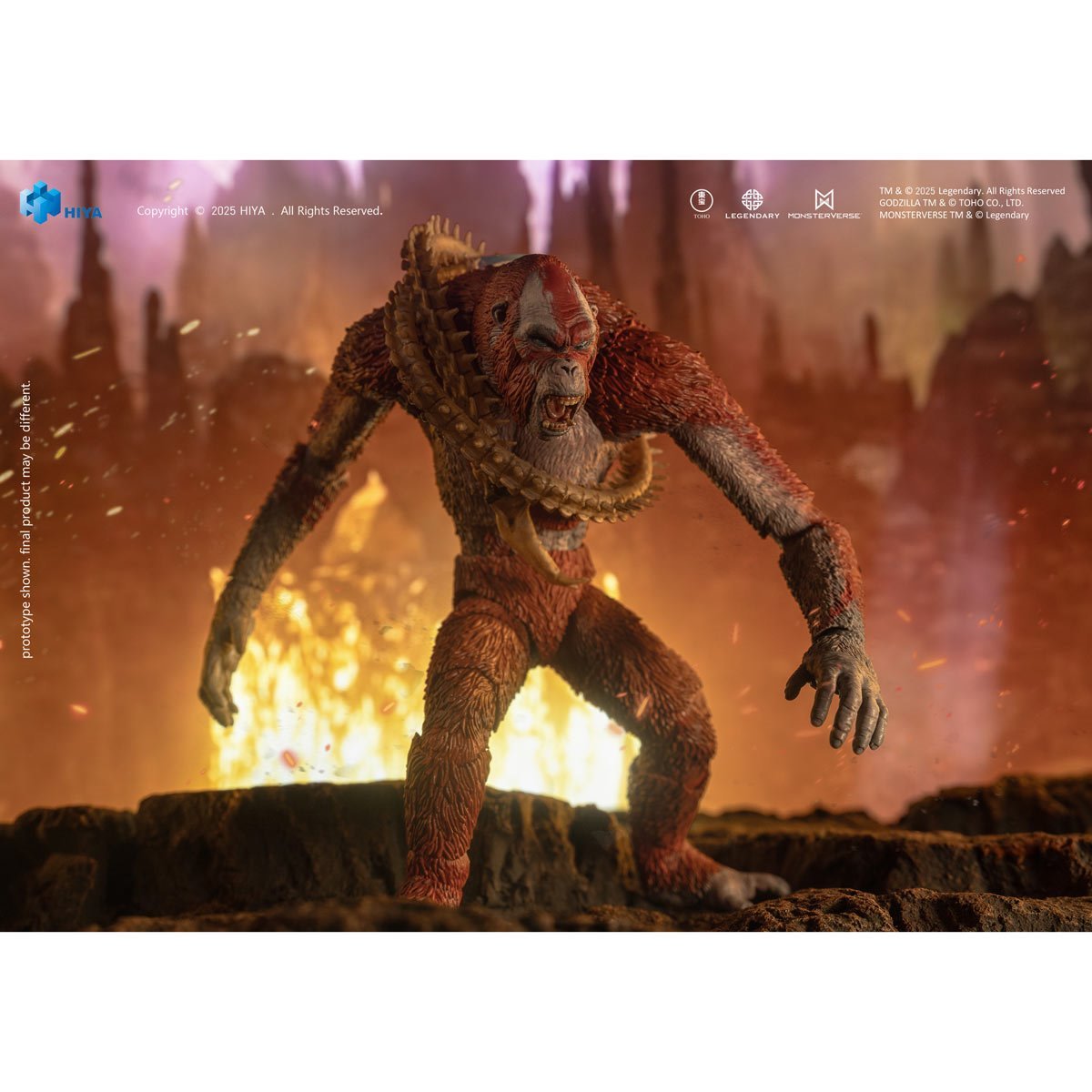 Godzilla x Kong The New Empire Skar King Exquisite Basic Series No Scale 6-Inch Action Figure