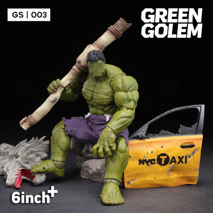 6Inch+ Green Golem GS003 1/12 Action Figure