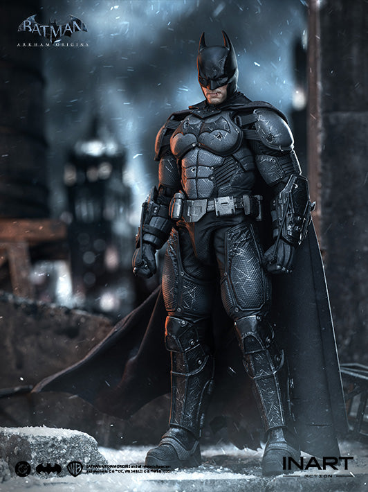 INART Arkham Origins Batman (Battle Damaged Version) 1/12 Action Figure