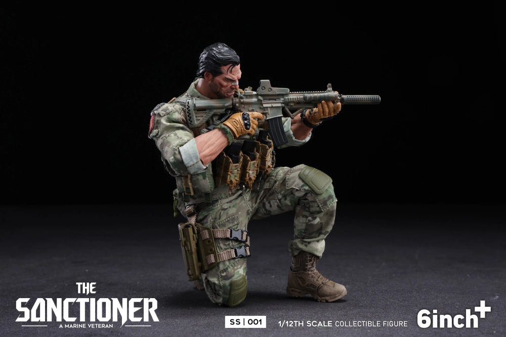 6Inch+ The Sanctioner SS001 1/12 Action Figure
