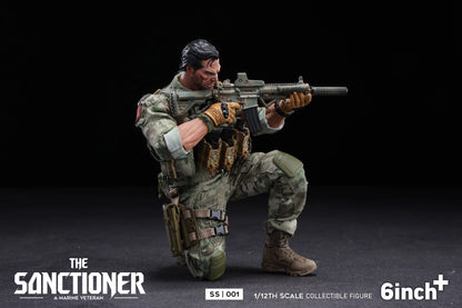 6Inch+ The Sanctioner SS001 1/12 Action Figure