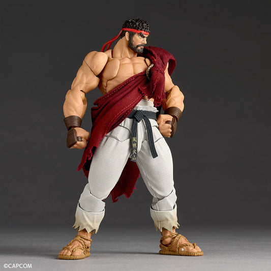 [Pre-Order] Street Fighter 6 Ryu Revoltech Amazing Yamaguchi Action Figure