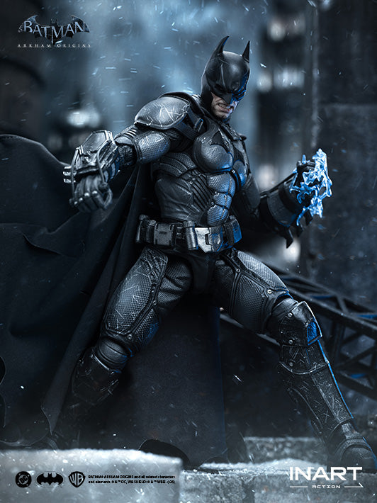 INART Arkham Origins Batman (Battle Damaged Version) 1/12 Action Figure