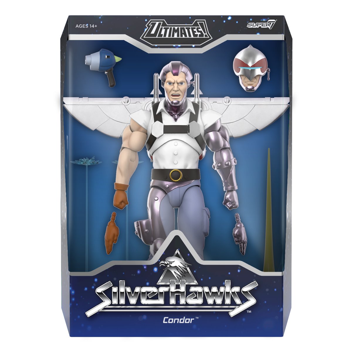 SilverHawks Ultimates Condor (Toon) 7-Inch Action Figure