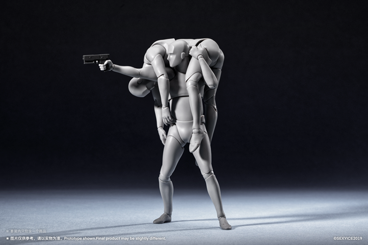 CRE Series: Neuron-Tech Manikin Bioroid Troy 020 1/12 Action Figure