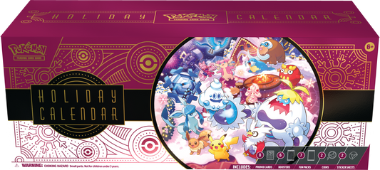 [Pre-Order] Pokémon TCG: Holiday Calendar 2025 – 25 Days of Surprises with Booster Packs, Foil Cards, Stickers & More