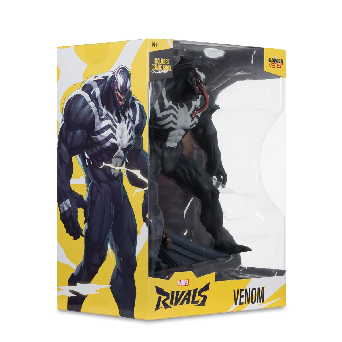 Marvel Rivals Wave 1 Venom 1:6 Scale Posed Figure with Scene and Comic