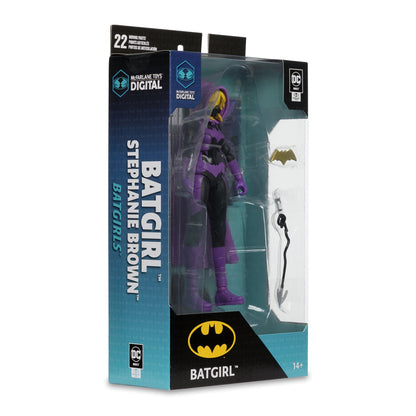 DC Direct Wave 5 Batgirl Stephanie Brown 7-Inch Scale Action Figure with Digital Collectible