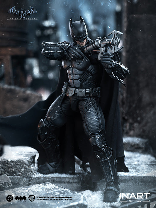 INART Arkham Origins Batman (Battle Damaged Version) 1/12 Action Figure
