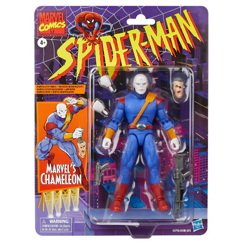 Marvel Legends Series Chameleon, Retro Comics Collectible 6-Inch Scale Action Figure