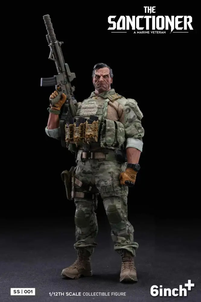 6Inch+ The Sanctioner SS001 1/12 Action Figure