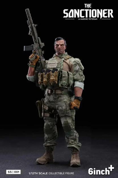 6Inch+ The Sanctioner SS001 1/12 Action Figure