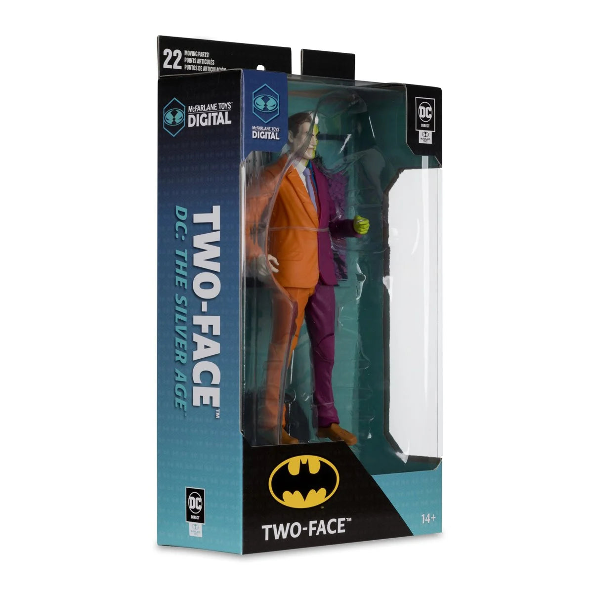 Two-Face The Silver Age 7-Inch Scale Action Figure with Digital Collectible