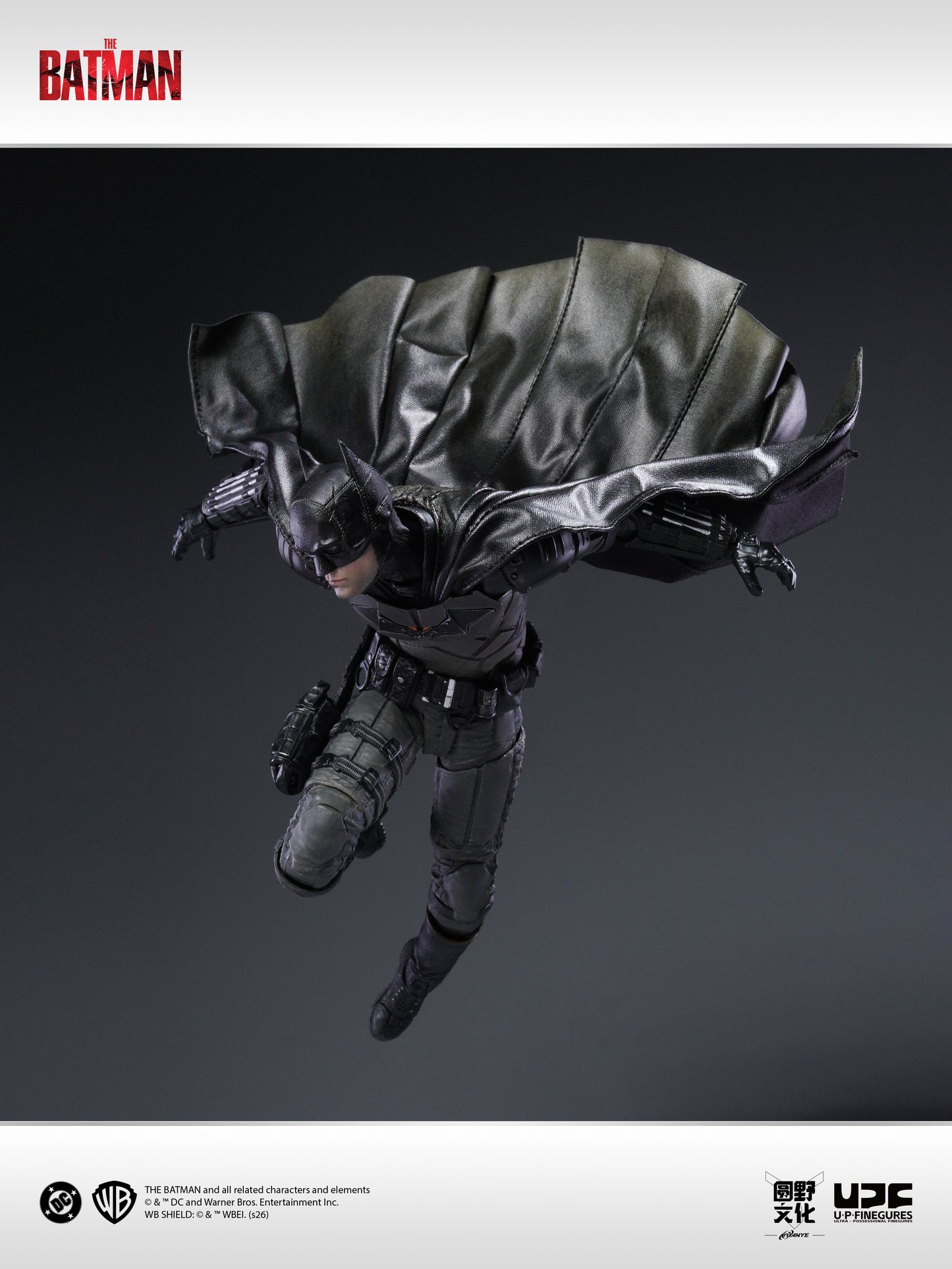 The Batman (2022) Batman 1/12 Action Figure