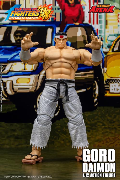 [Pre-Order] The King of Fighters '98 Ultimate Match Storm Arena Goro Daimon 1/12 Scale Action Figure