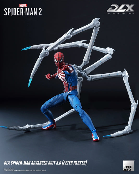 [Pre-Order] Marvel's Spider-Man 2 DLX Spider-Man Advanced Suit 2.0 (Peter Parker) Action Figure