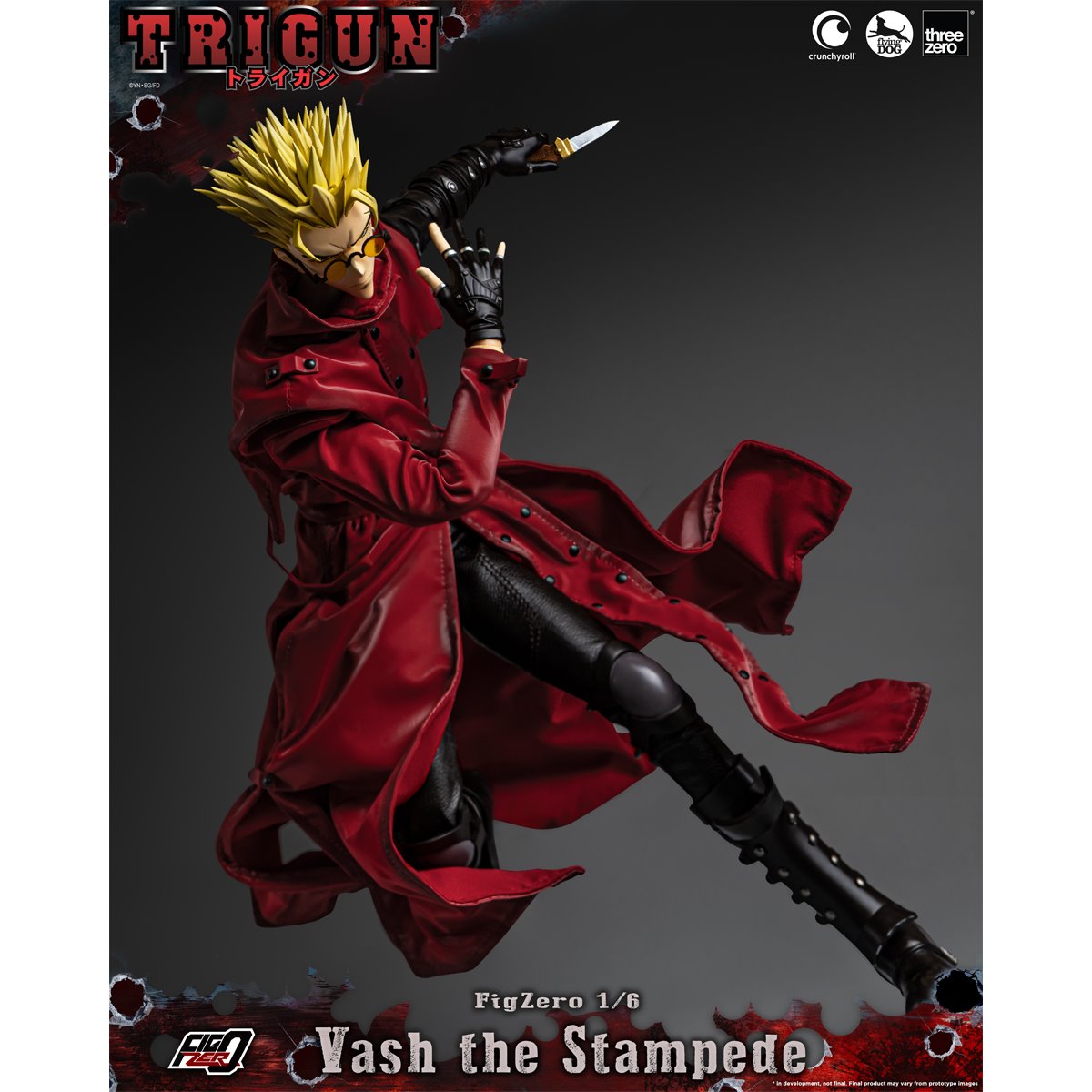 Trigun Vash the Stampede FigZero 1:6 Scale Action Figure