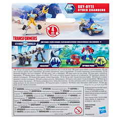 Transformers Cyberworld Sky-Byte Cyber Changers 4-Inch Action Figure