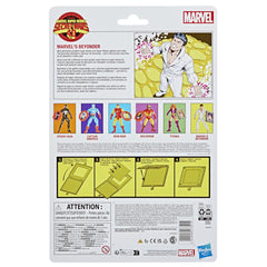 Marvel Legends Series Beyonder, Retro Super Heroes Secret Wars Comics Collectible 6 Inch Action Figure with Shield