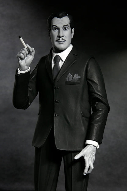 Ultimate Vincent Price 7" Scale Action Figure (Black & White)