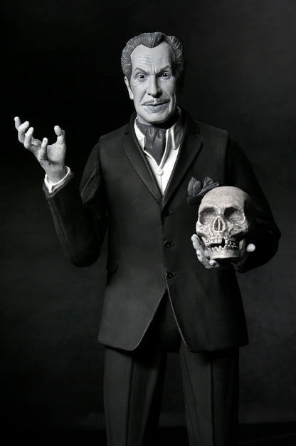 Ultimate Vincent Price 7" Scale Action Figure (Black & White)
