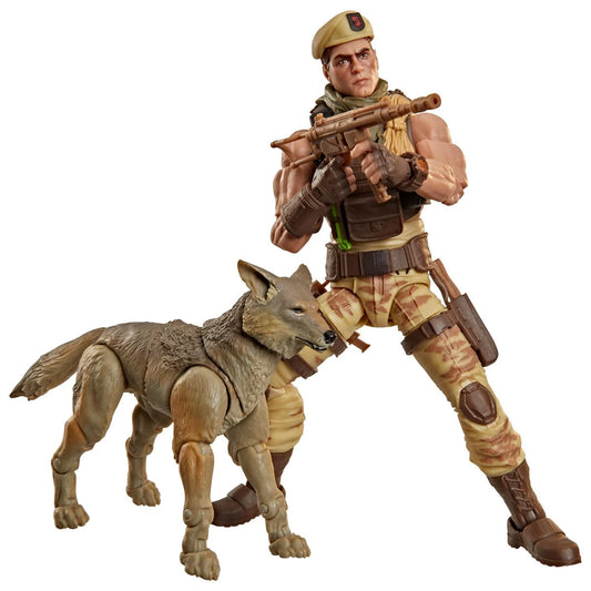 G.I. Joe Classified Series #217 Dusty & Coyote Sandstorm 6-Inch Action Figure and Pet