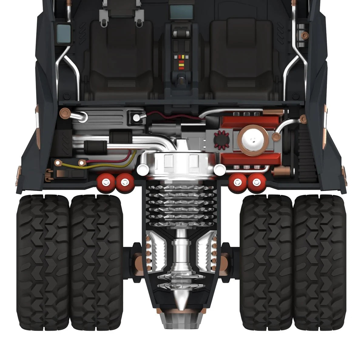 Batman Begins Super Cyborg Batmobile Tumbler (Full Color Ver.)