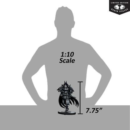 DC Direct Batman Ninja Batman Black and White 1:10 Scale Resin Statue
