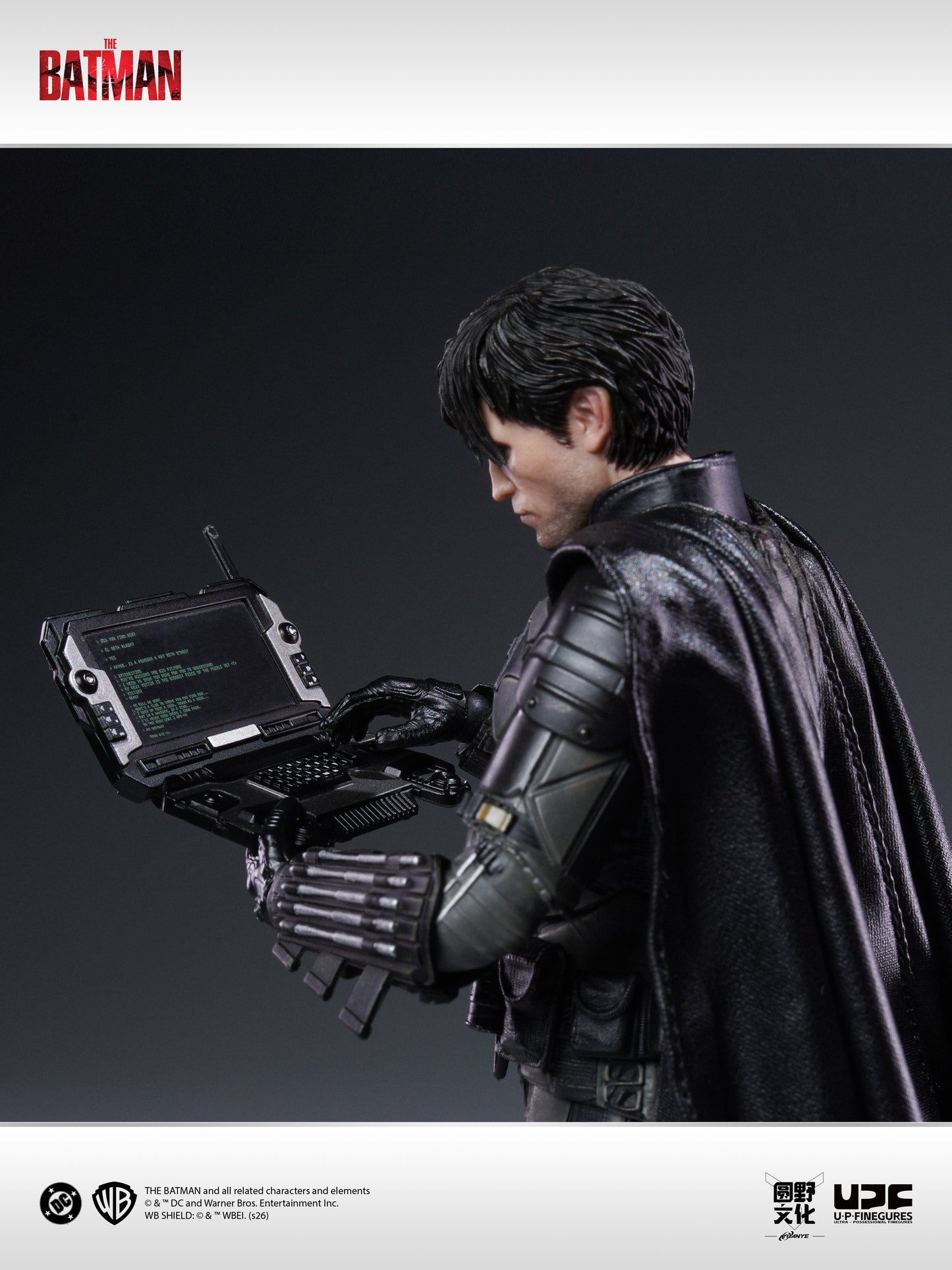 The Batman (2022) Batman 1/12 Action Figure
