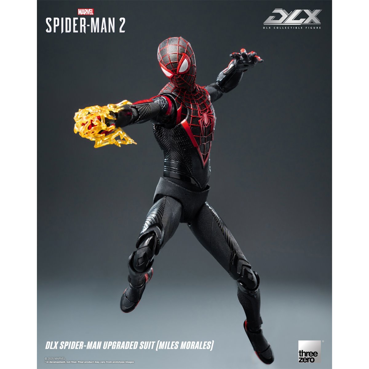 Marvel's Spider-Man 2: Spider-Man Upgraded Suit Miles Morales DLX Action Figure